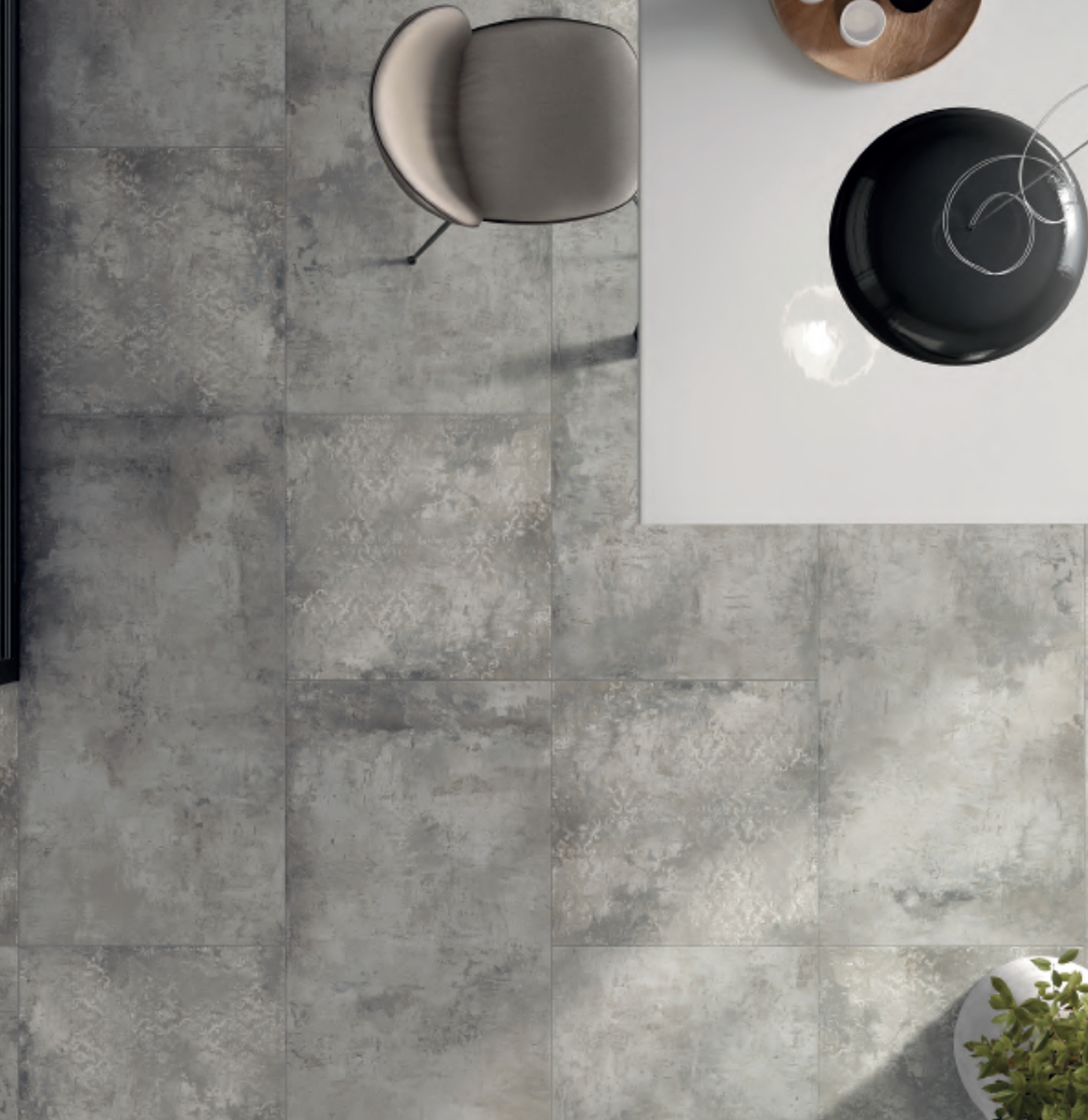 Belleza Ceramica Grunge | Smoke | 24’’ x 48’’ Porcelain Tile