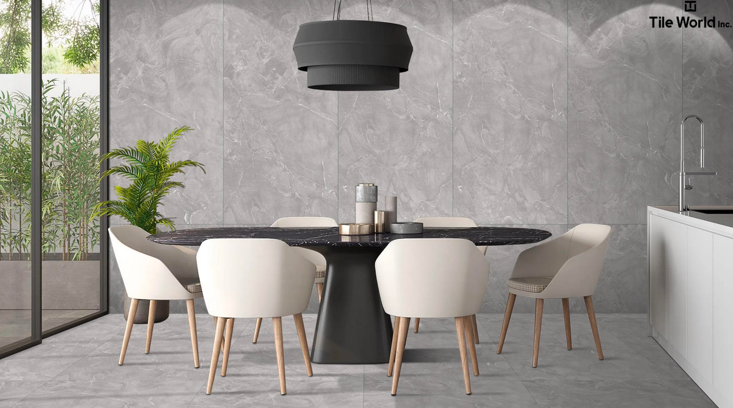 Tile World Coloso Gris | Matte | 24’’ x 48’’ Porcelain Tile