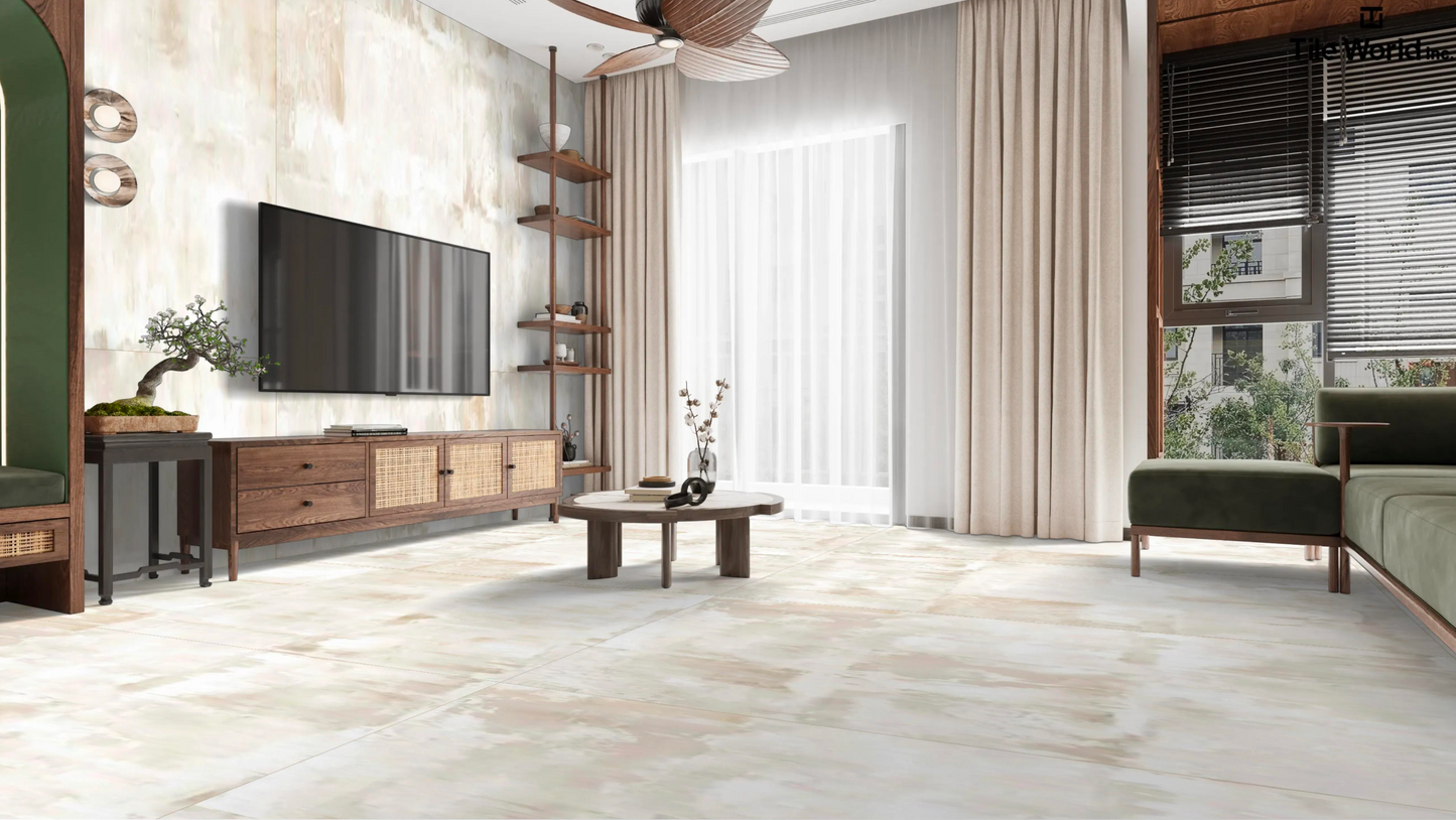 Tile World Campensino Crema | Matte | 24’’ x 48’’ Porcelain Tile