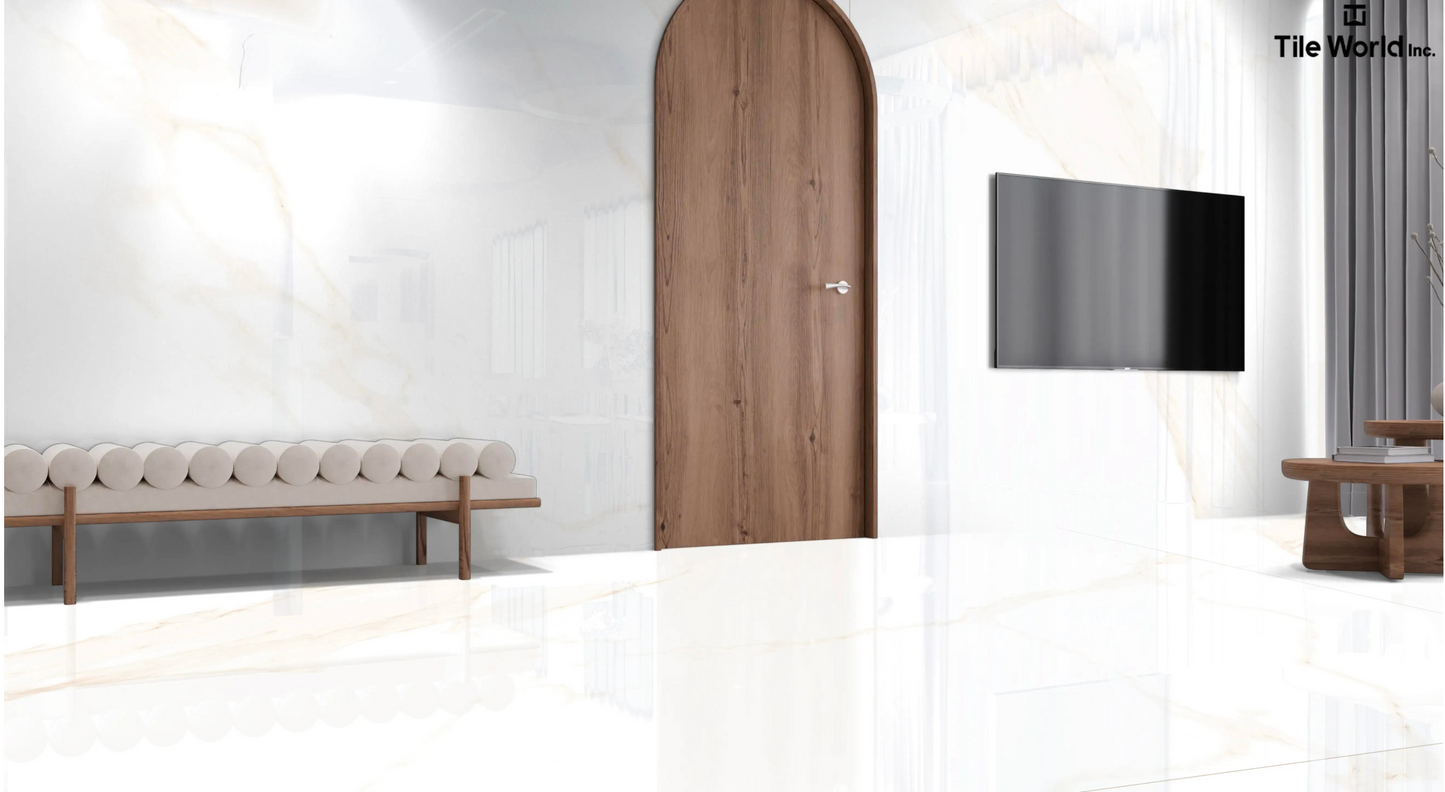Tile World Modern Gold | Polished | 24’’ x 48’’ Porcelain Tile