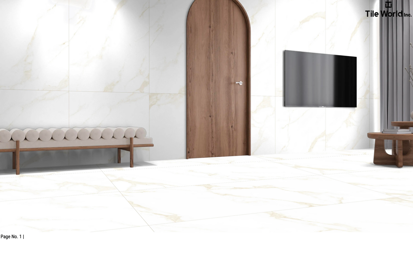 Tile World Spanish Satuario | Polished | 24’’ x 48’’ Porcelain Tile