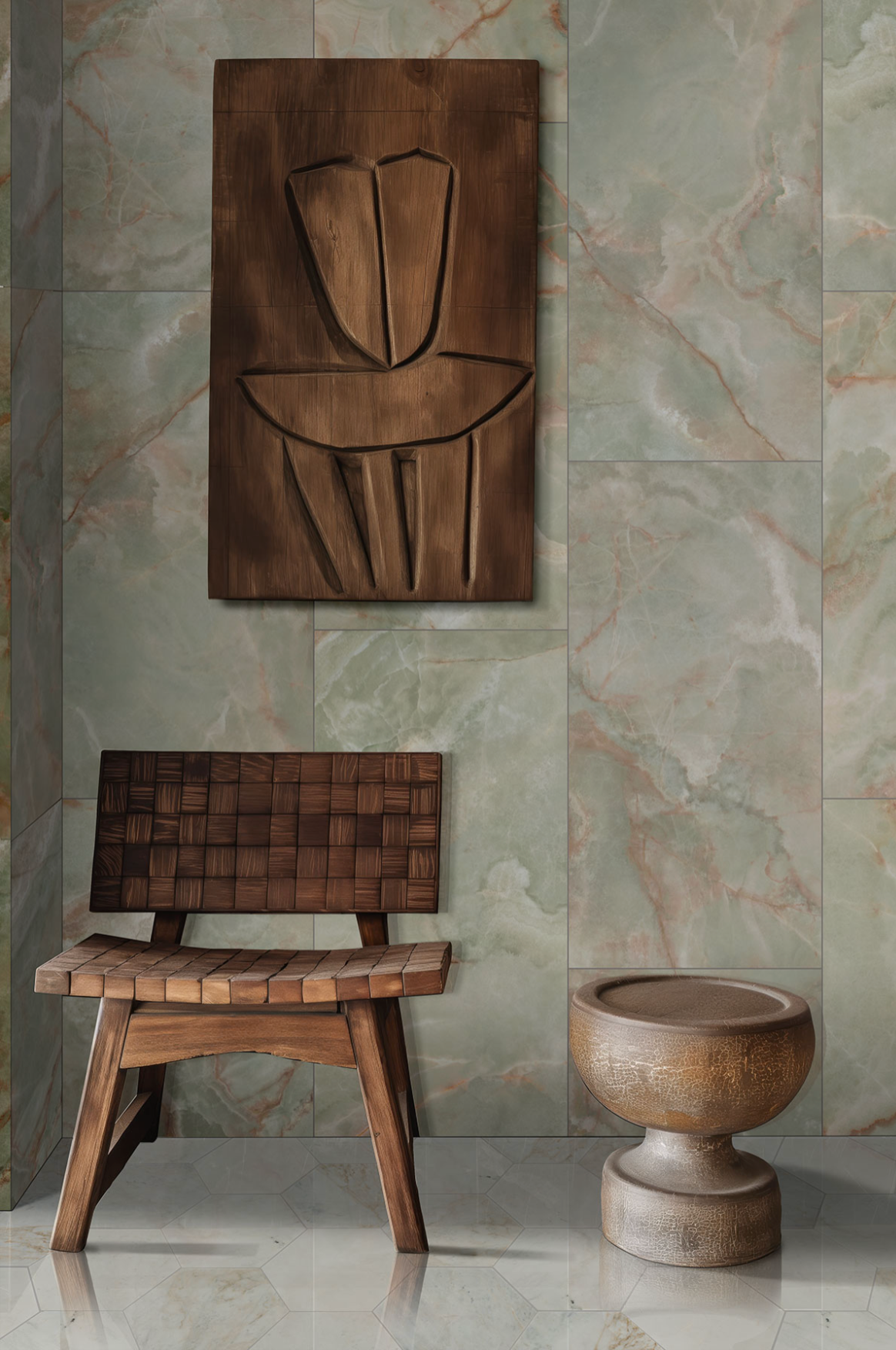 MSI Verde Vivo | 24’’ x 48’’ Polished | Porcelain Tile