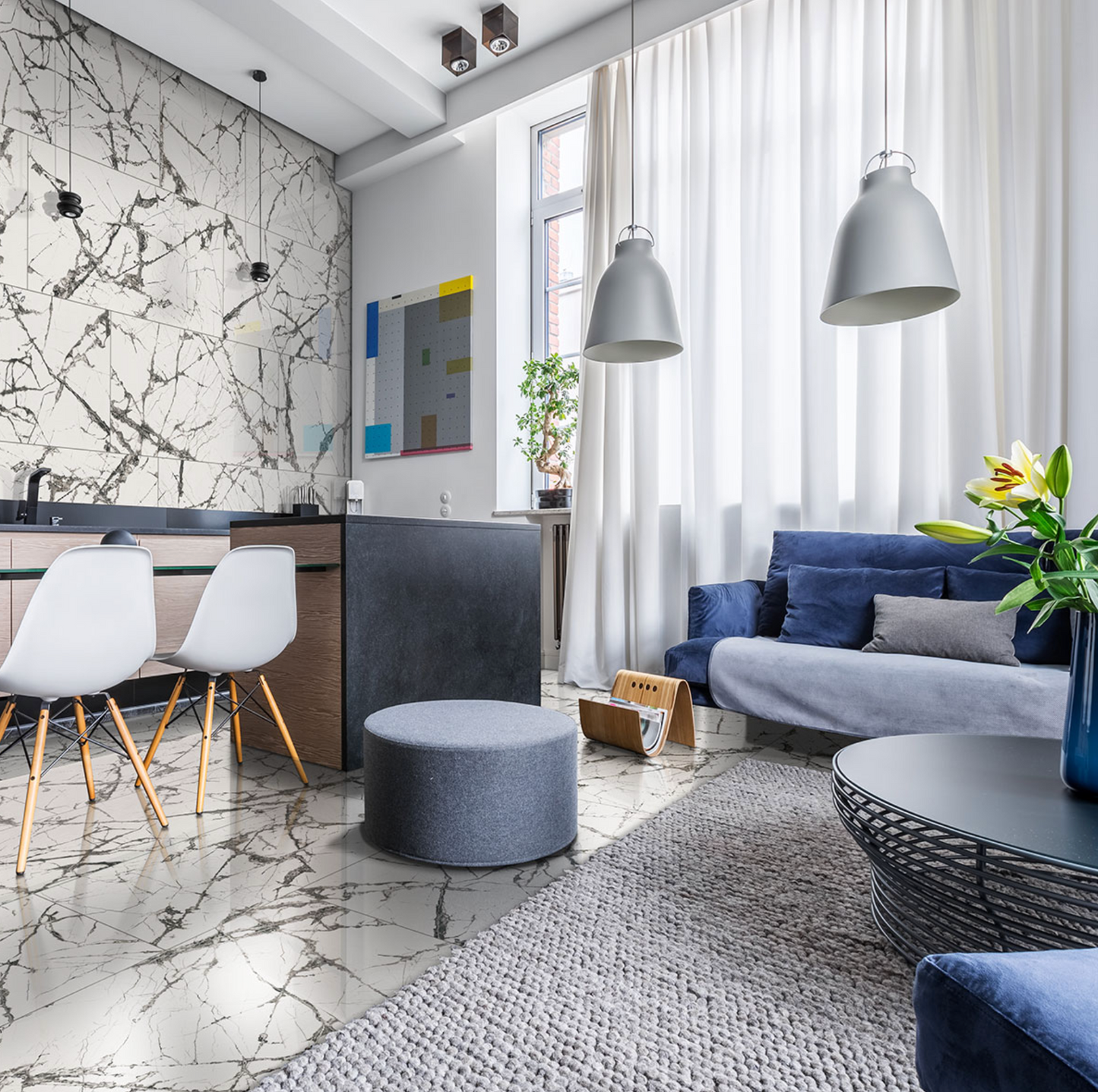 MSI Lux Iceberg| 24’’ x 48’’ Polished | Porcelain Tile