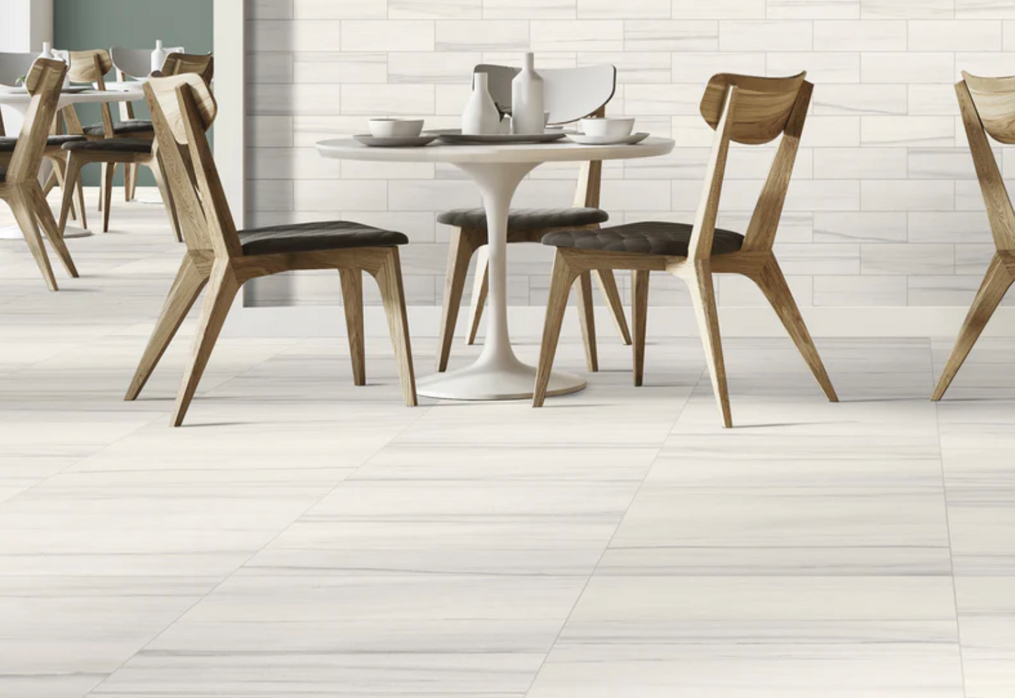 Ottimo Ceramics Bianco Dolomite 24’’ x 48’’ Matte Porcelain Tile