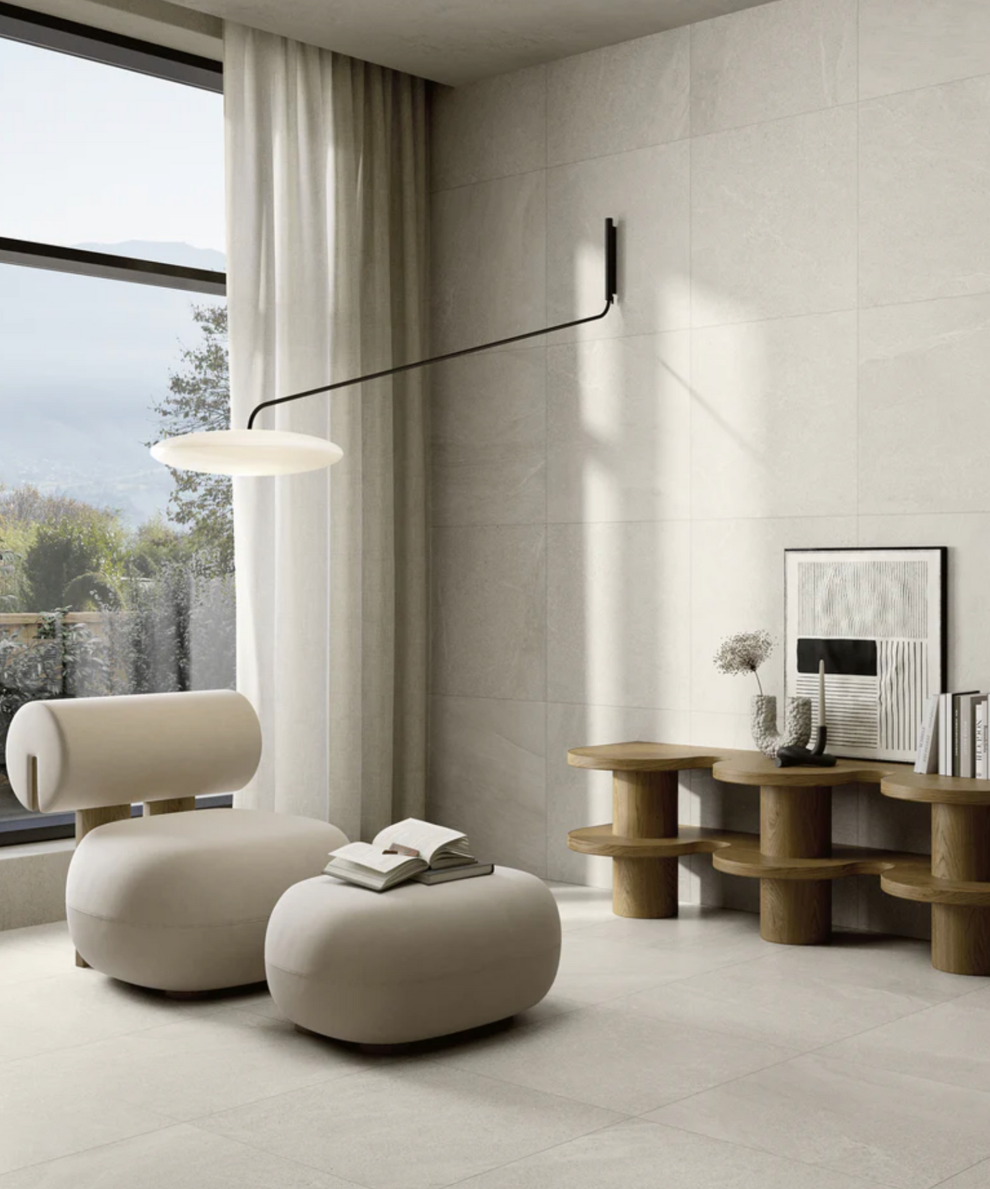 Ottimo Ceramics Boston Grey 24’’ x 48’’ Matte Porcelain Tile