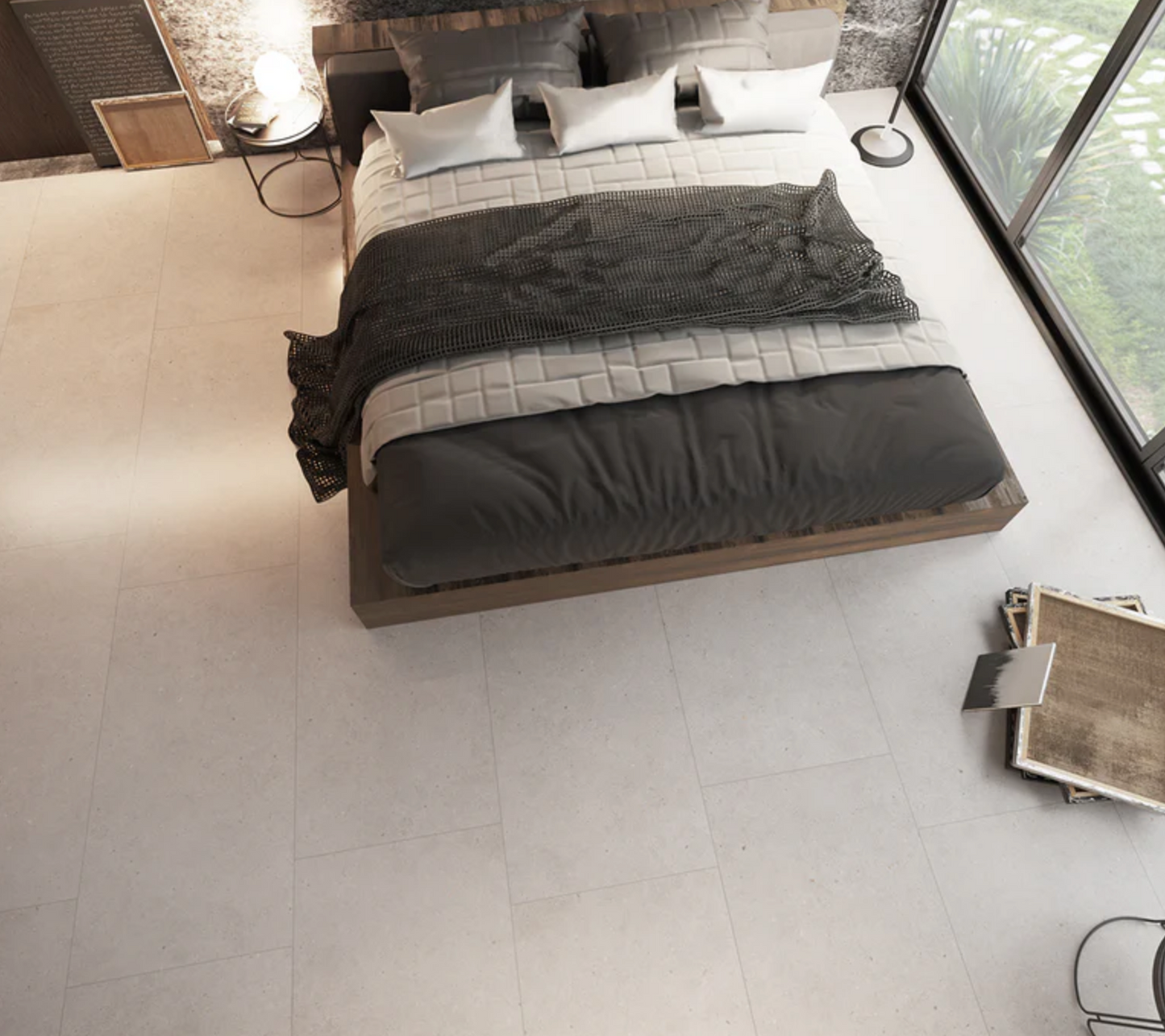 Ottimo Ceramics Breeze 48’’ x 48’’Bloom Beige Matte Porcelain Tile