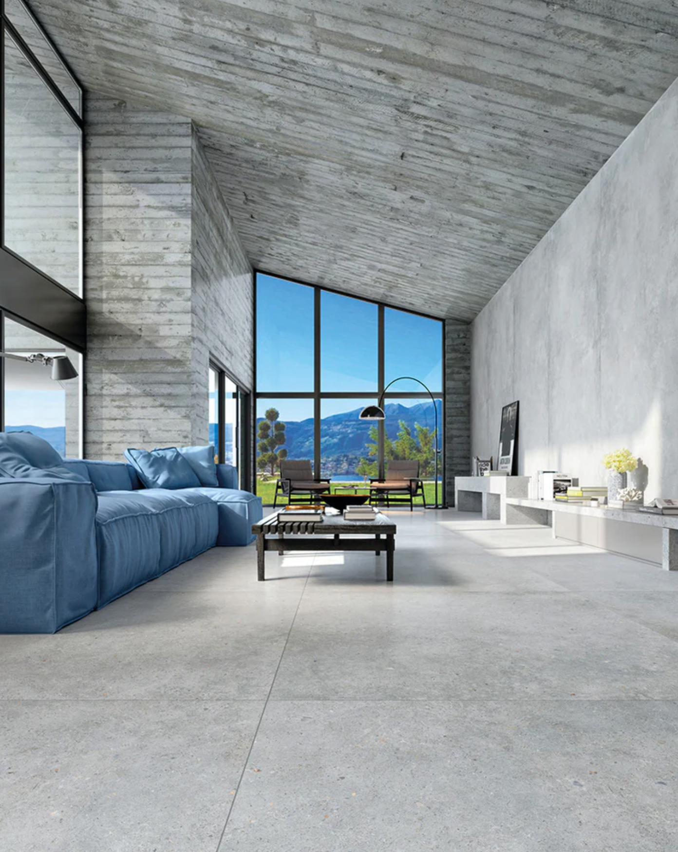 Ottimo Ceramics Breeze 48’’ x 48’’Bloom Beige Matte Porcelain Tile