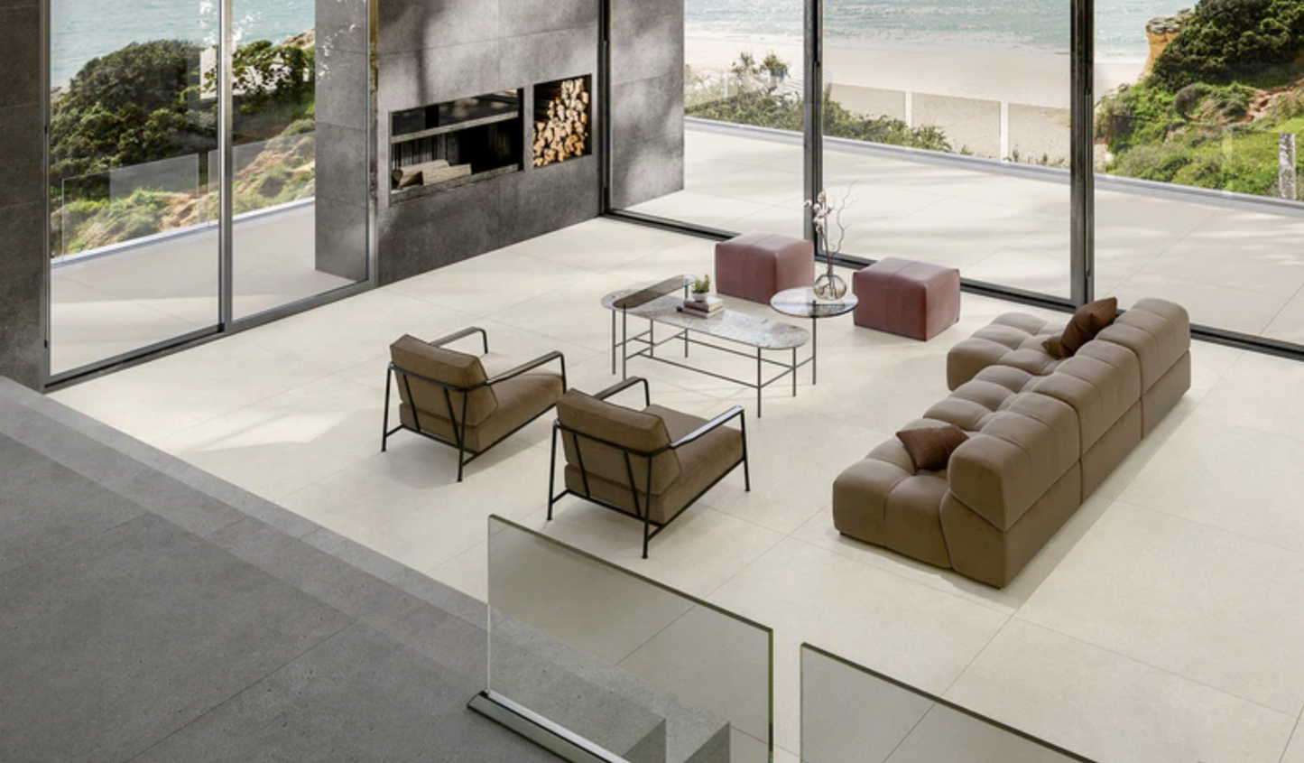 Ottimo Ceramics Breeze 48’’ x 48’’Bloom Beige Matte Porcelain Tile