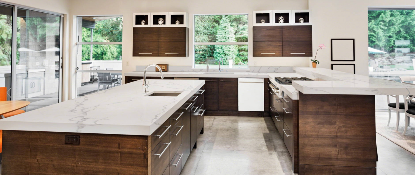 MSI Calacatta Classique |126x63| 2 cm Polished Quartz Slab