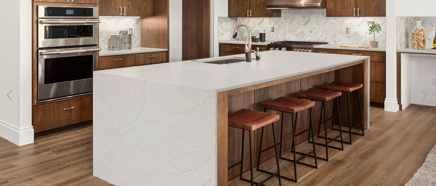 MSI Calacatta Miraggio Sienna |126x63| 2 cm Polished Quartz Slab