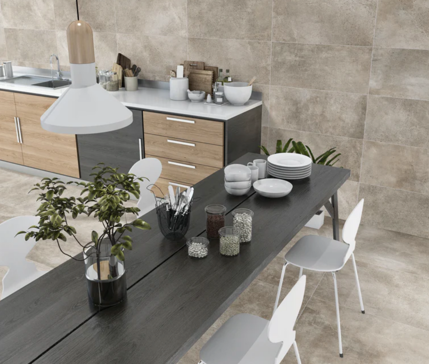 Ottimo Ceramics Creative |Pearl| 24’’ x 48’’ Matte Porcelain Tile