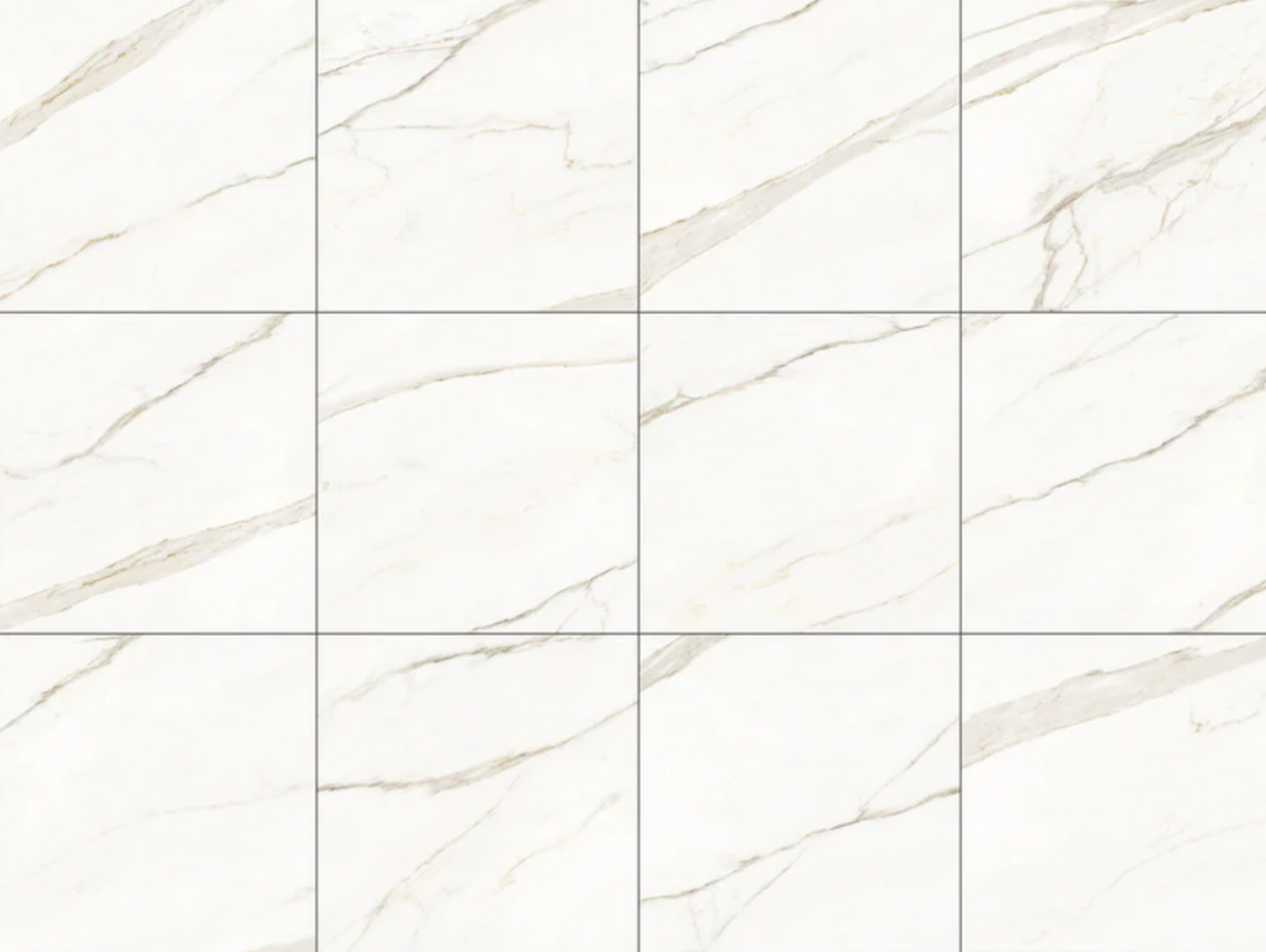 Ottimo Ceramics Elegance Gold Calacatta 24’’ x 24’’ Polished Porcelain Tile
