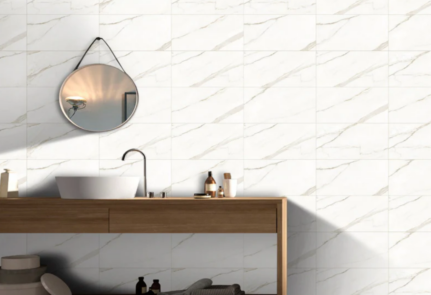 Ottimo Ceramics Elegance Gold Calacatta 24’’ x 24’’ Polished Porcelain Tile