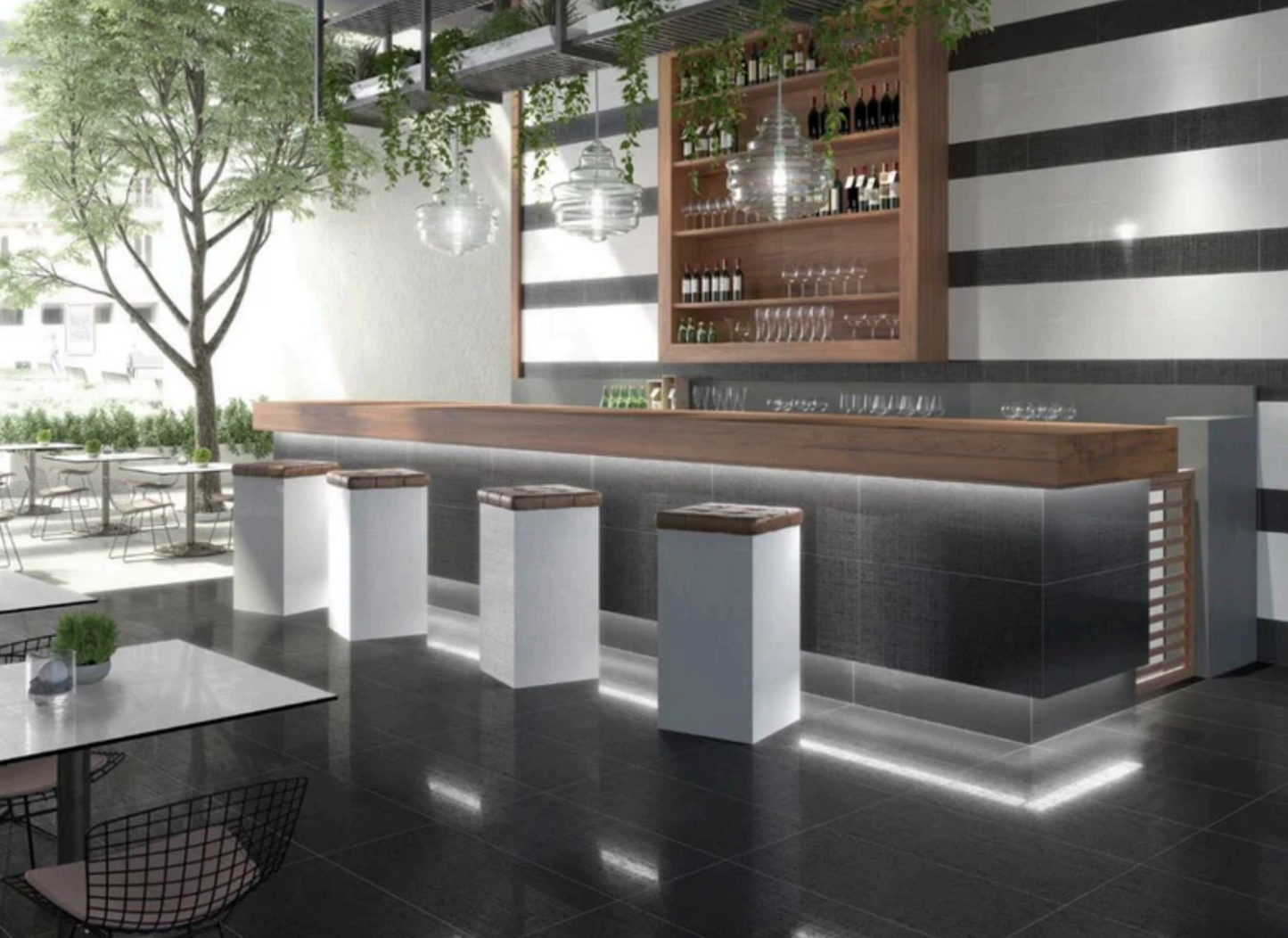 Ottimo Ceramics Elektra Lux | Super White | 24’’ x 48’’ Semi Polished Porcelain Tile
