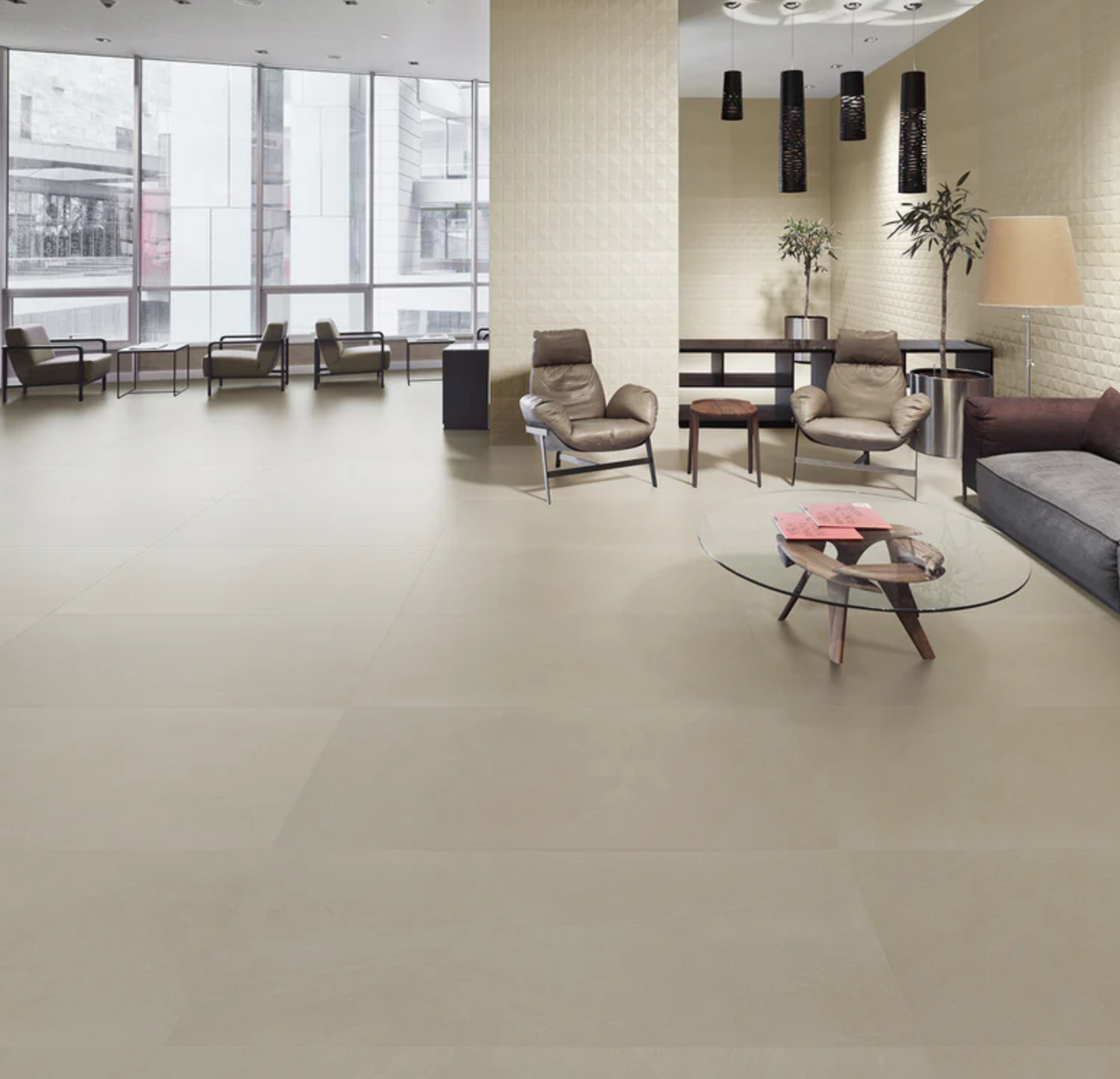 Ottimo Ceramics Evoque | Marfil | 30” x 60” Matte Porcelain Tile