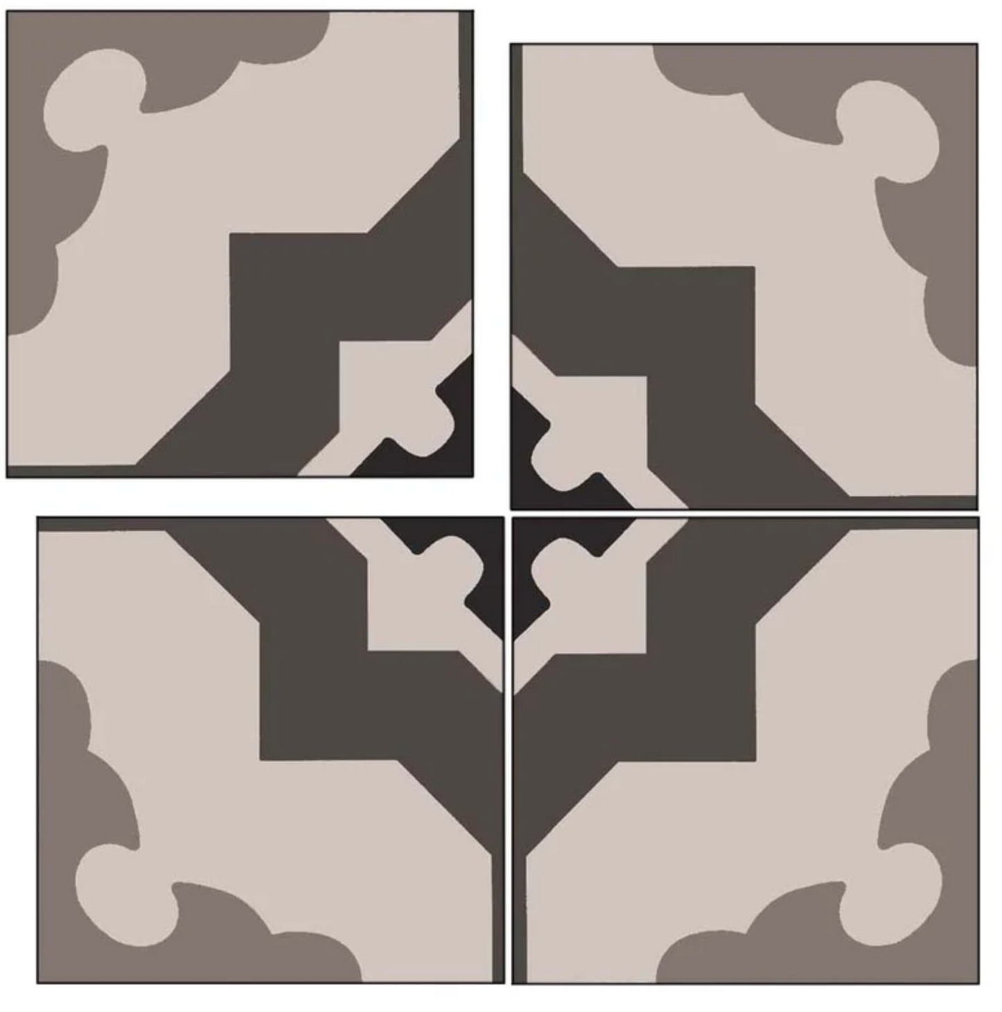 Ottimo Ceramics Broadway| Lily | 8” x 8” Matte Porcelain Tile