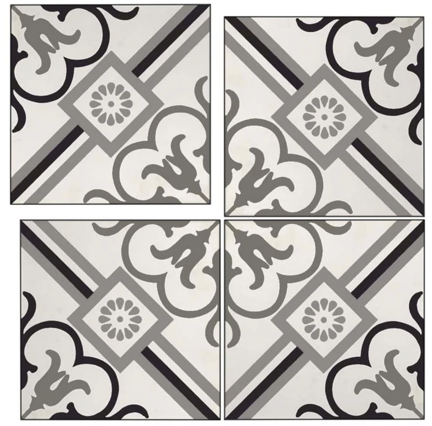 Ottimo Ceramics Broadway| Lily | 8” x 8” Matte Porcelain Tile