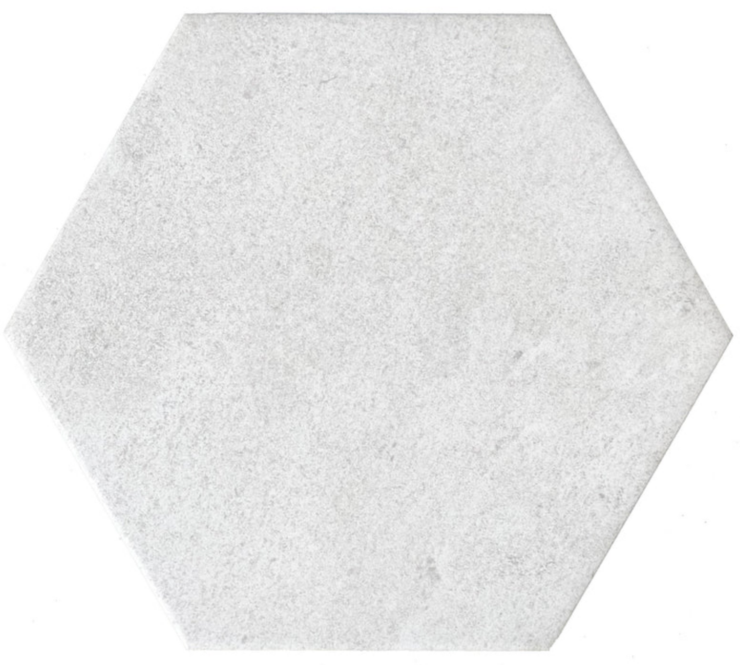 Ottimo Ceramics Ground Hexagon| Perla Light Grey | 10” x 11” Matte Porcelain Tile