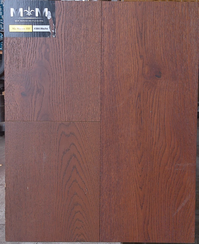 Ma Maison Floors 4 |Mocha 38A| 9 1/2" x up to 7.21ft Engineered Flooring