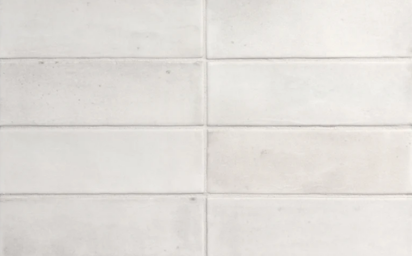 Ottimo Ceramics Soco | White | 2” x 6” Glazed Glossed Porcelain Tile