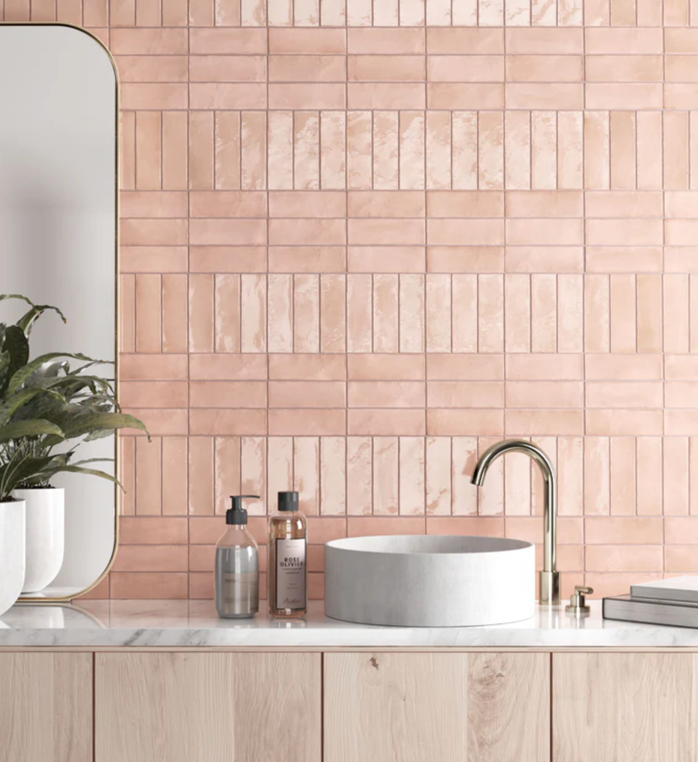 Ottimo Ceramics Soco | White | 2” x 6” Glazed Glossed Porcelain Tile