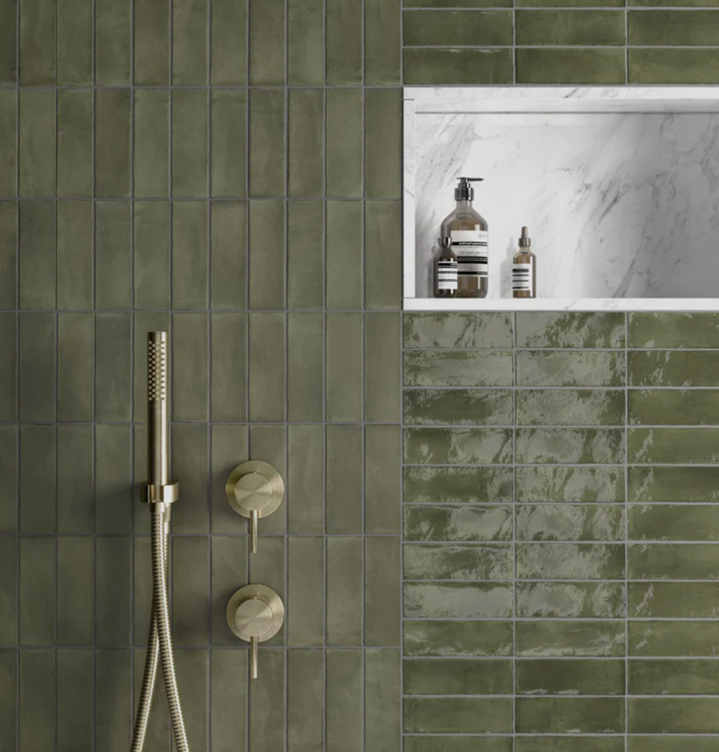 Ottimo Ceramics Soco | White | 2” x 6” Glazed Glossed Porcelain Tile