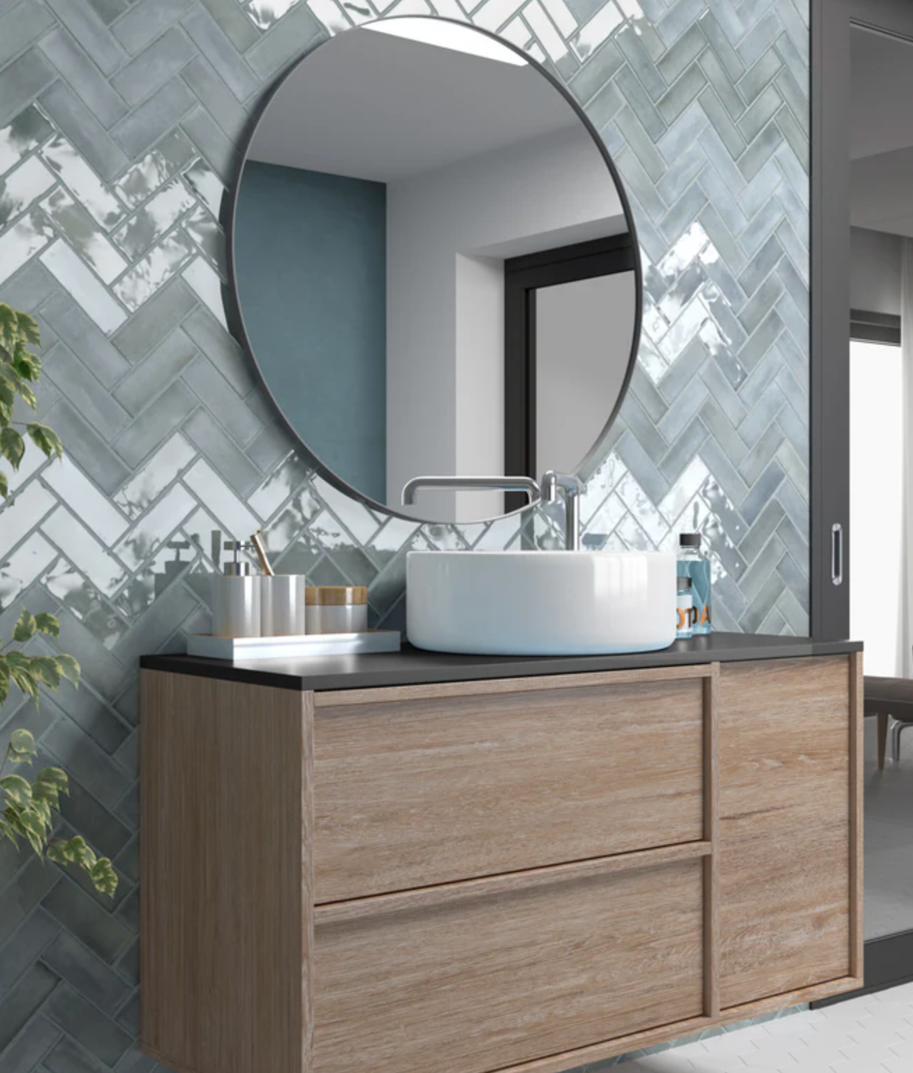 Ottimo Ceramics Soco | White | 2” x 6” Glazed Glossed Porcelain Tile