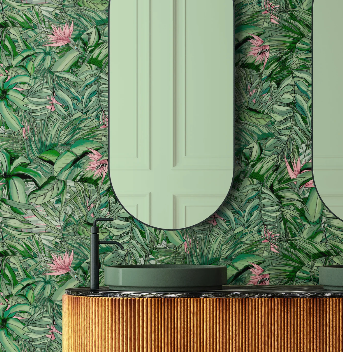 Mckenzie | Tropical Daze Collection| by Sancar Luxury Designer Wallpapers