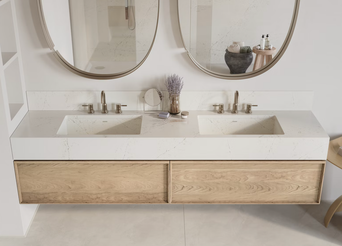 Cosentino Silestone Siberian Frost 128’’ x 62’’ x 2.0 cm Polished Quartz Slab