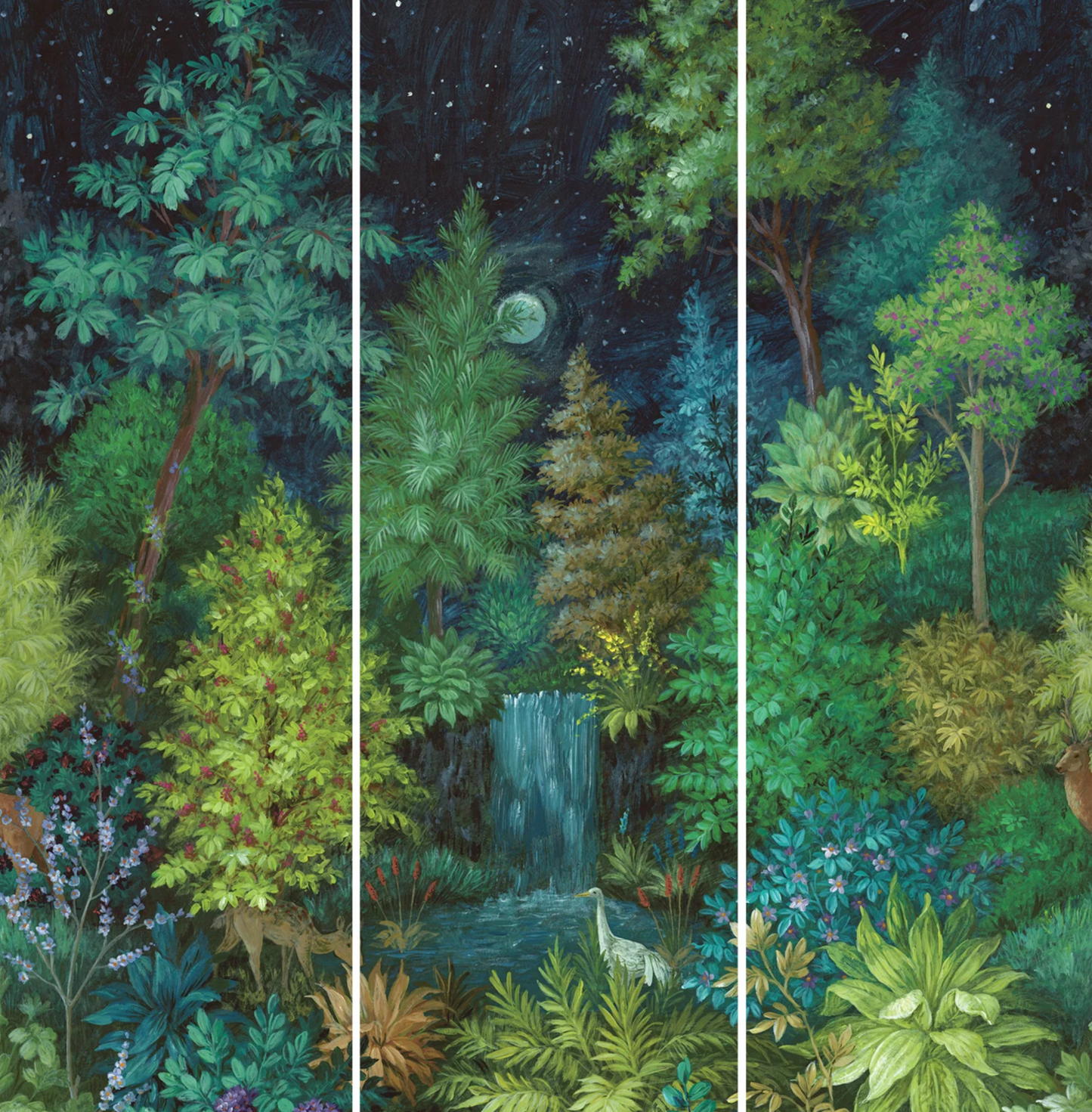 Holden| Cascading Gardens Collection| by Sancar Luxury Designer Wallpapers