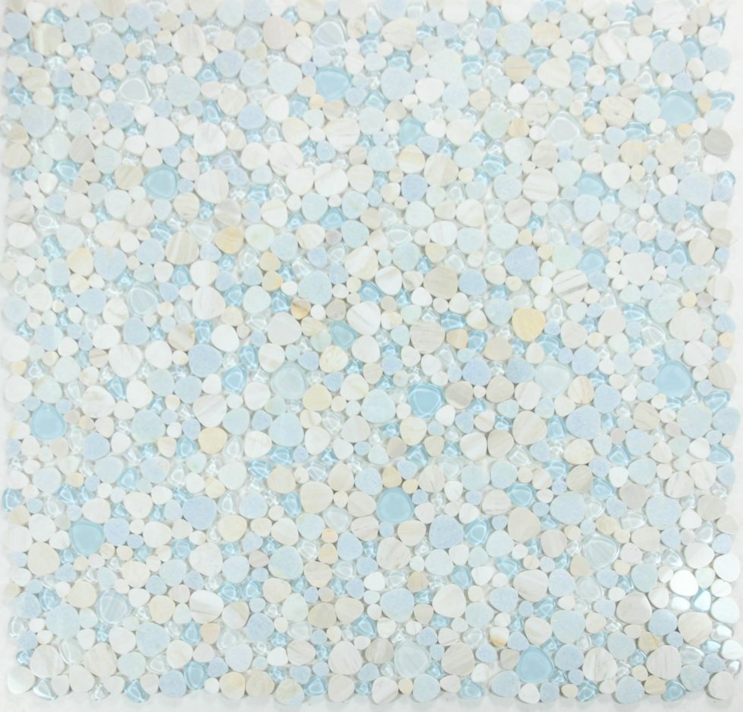 Elysium Tiles Peach Marina 12 x 12 Mosaic Tiles
