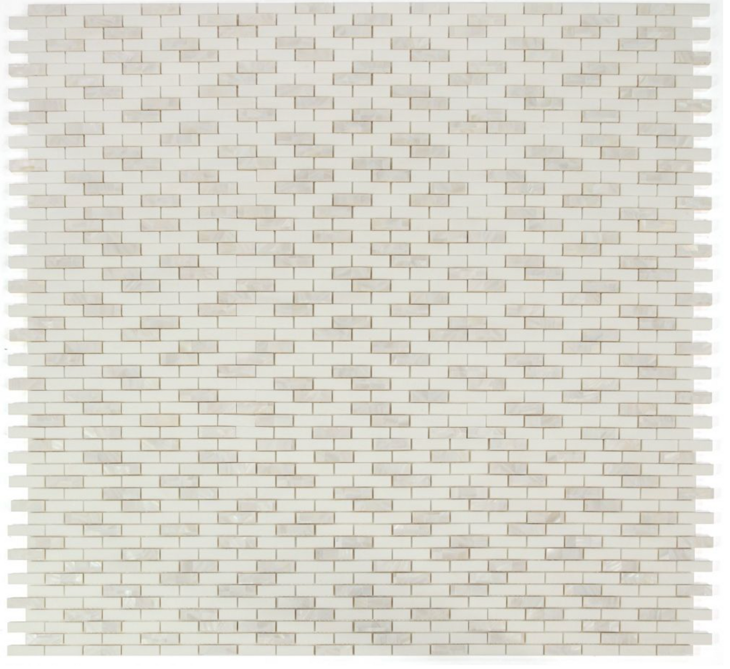 Elysium Tiles Diana Linear Thassos 11.75 x 12 Mosaic Tiles