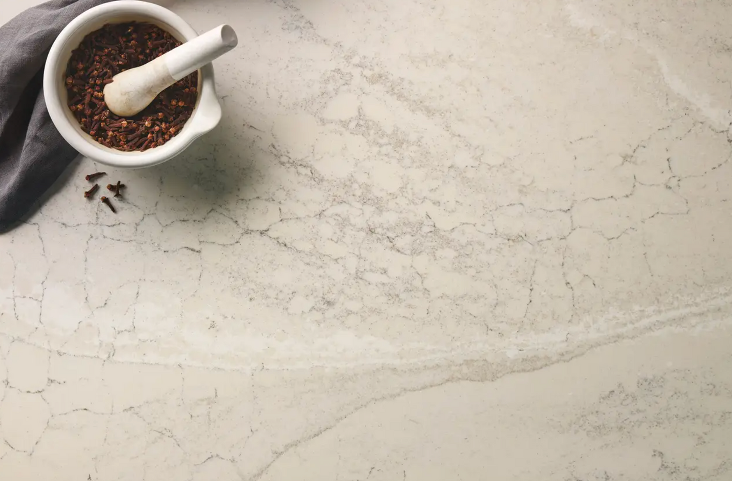Cambria Claremont 132''x 65.5'' 2 cm Polished Quartz Slab