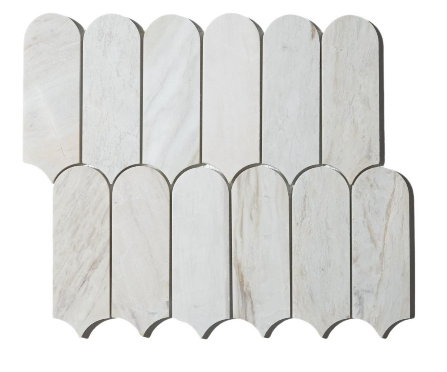 Elysium Tiles Piano Eura Wood Honed 10 x 11.75 Mosaic Tiles
