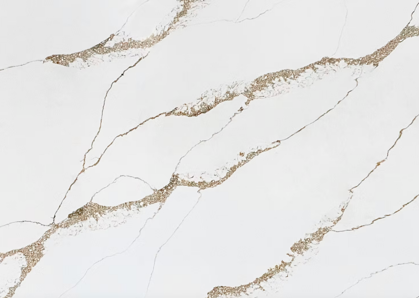 LX Prefabricated Calacatte Golden Veil |26'' x 110''|2cm Polished Countertop
