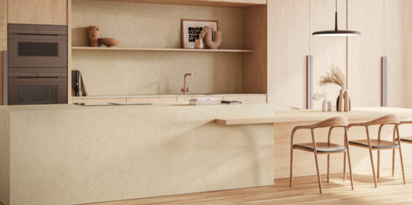 Caesarstone Marenstone| 124.5’’ x 61.5’’|1.2 cm| Stone Finish Porcelain Slab