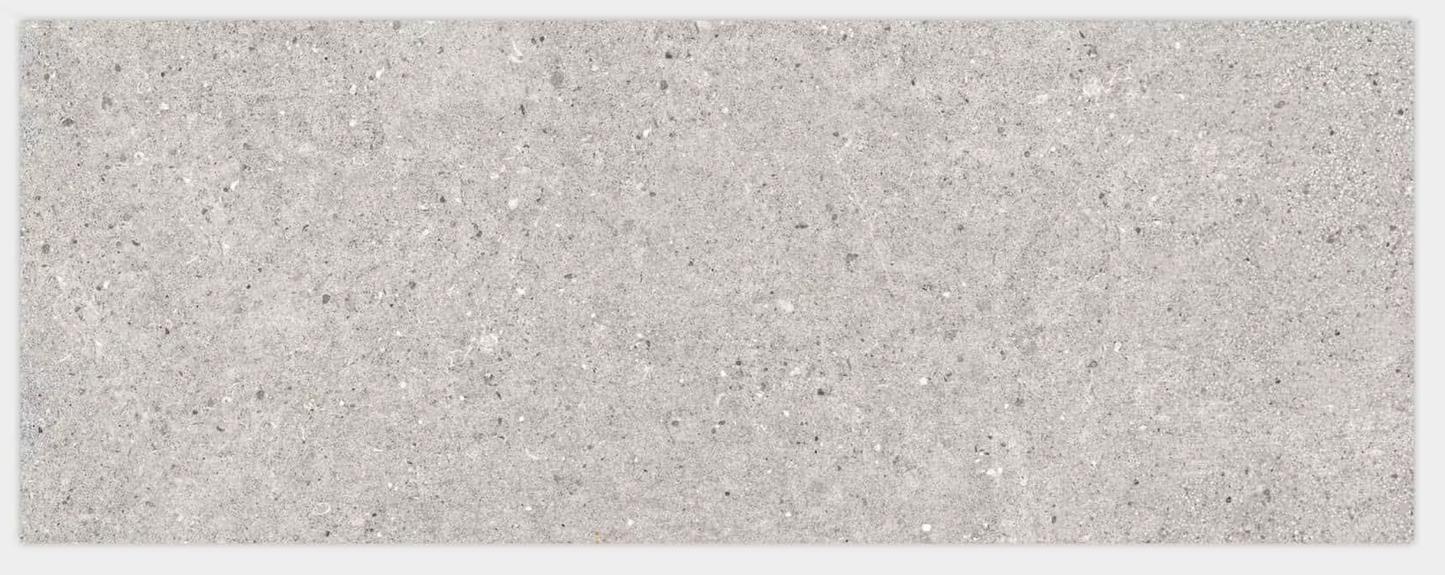 Porcelanosa Prada Acero 18"X47" Ceramic Matte Stone Effect Wall Tile