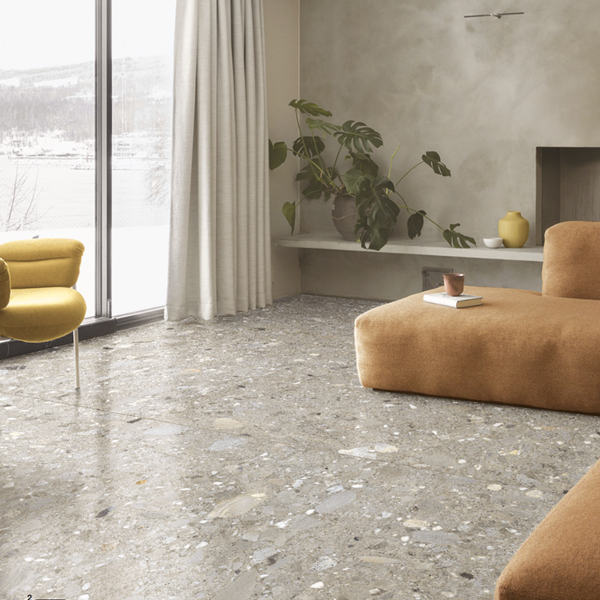 Belleza Ceramica Ceppo Di Gres | Grigio | 24’’ x 24’’ Porcelain Tile