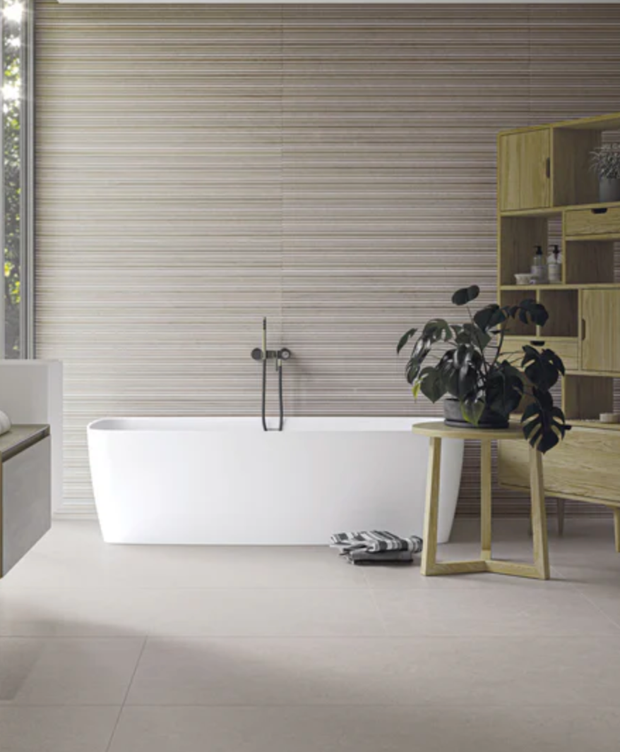 Ottimo Ceramics Borne Sand 12” x 30” Matte Decorative Ceramic Tile