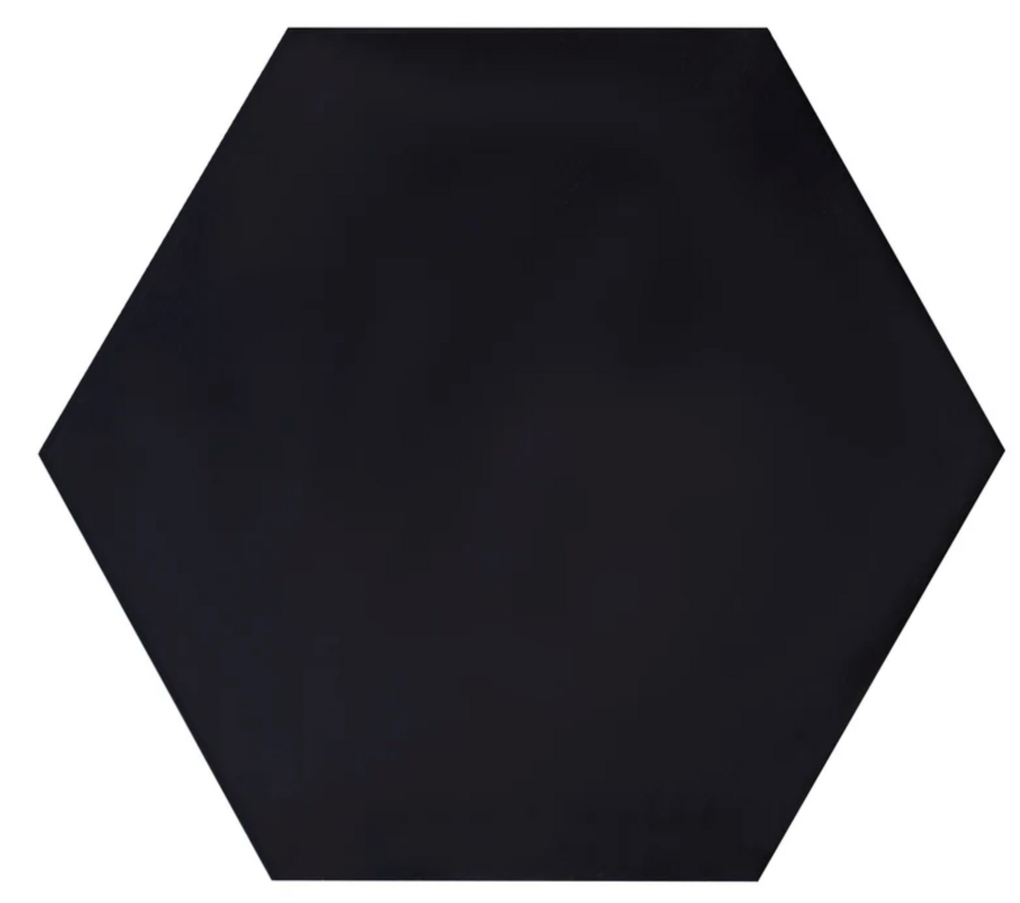 Ottimo Ceramics Solid Hexagon | White |10’’ x 12’’ Matte Porcelain Tile