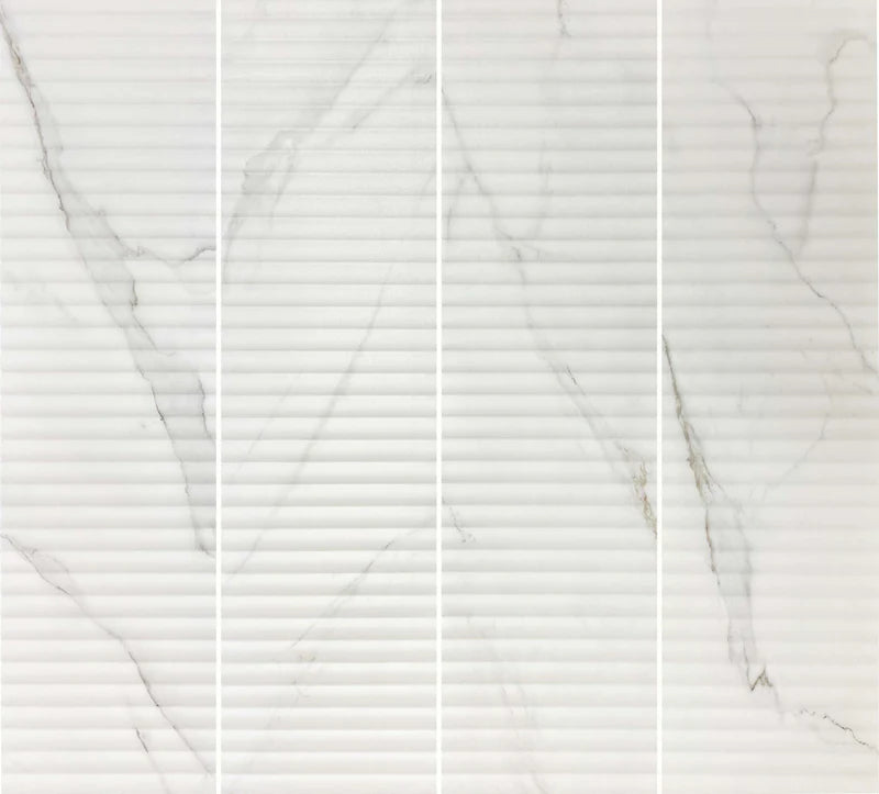 Ottimo Ceramics | Thomas White | 12” x 36”Matte Ceramic Tile