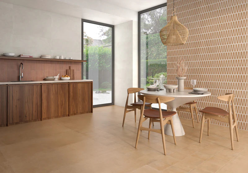 Ottimo Ceramics | Tera Blanco | 12” x 36”Matte Dimensional Ceramic Tile