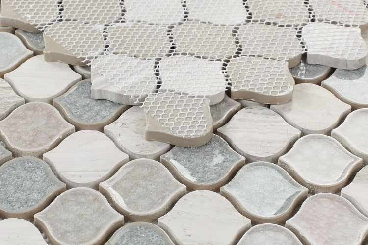 Elysium Tiles Van Gogh Flare 11''x11'' Mosaic Tile