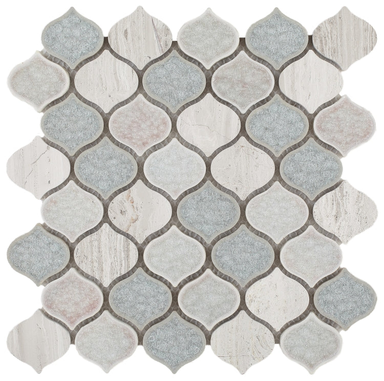 Elysium Tiles Van Gogh Flare 11''x11'' Mosaic Tile