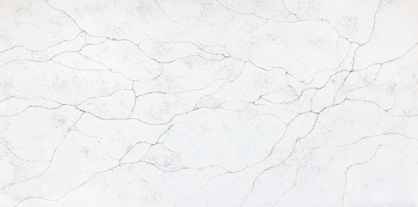 Vadara Quartz Ostara Dawn Polished 126" x 63" 2 cm Quartz Slab