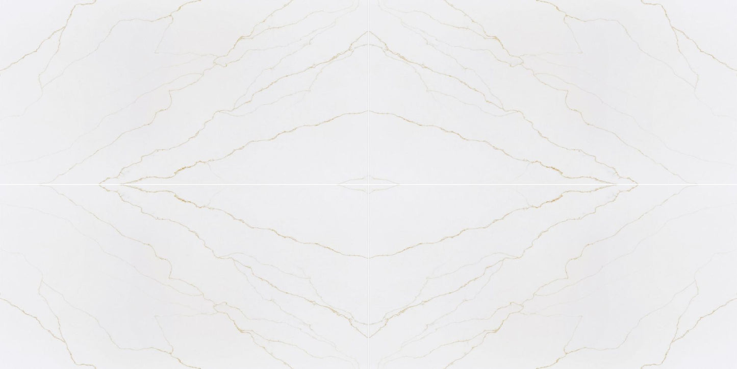 Raphael Stone RQ9973 Venatino Gold |126' x63''| 2 cm Polished Quartz Slab