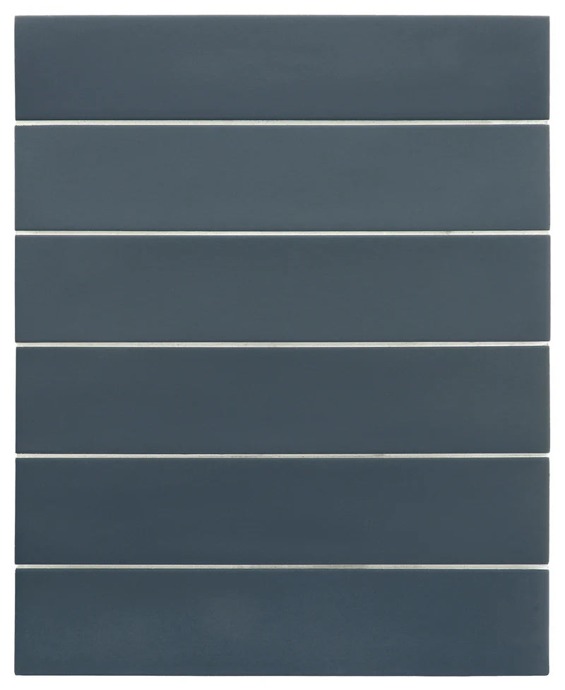 Ottimo Ceramics Wander | Pine Green | 2,5’’ x 12’’ Porcelain Tile