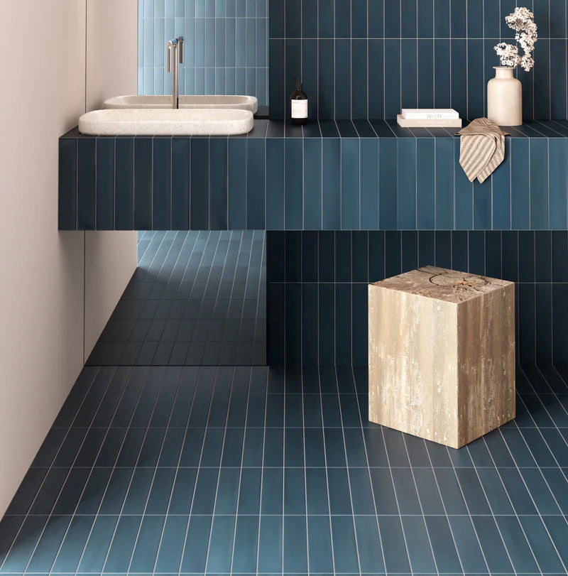 Ottimo Ceramics Wander | Pine Green | 2,5’’ x 12’’ Porcelain Tile
