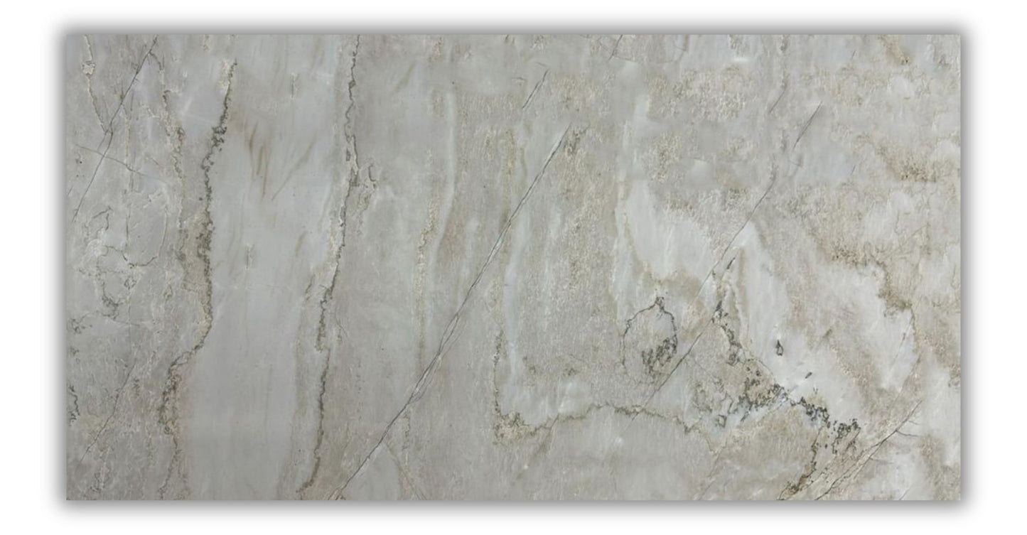 Raphael Stone White Supreme RQZ6048|127'' x77''| 2 cm Polished Quartzite Slab