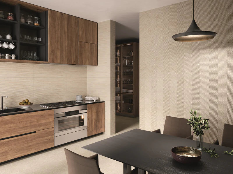Ottimo Ceramics | Ziggi Adler | 16’’ x 48’’ Deco Ceramic Tile